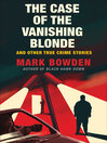 Cover image for The Case of the Vanishing Blonde